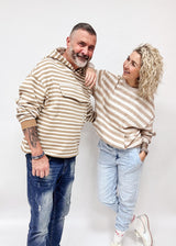 FYI | HOODIE | STRIPESBEIGE