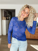 PHOEBE| LACE| BLAU