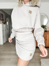 WRAPY| SWEAT|BEIGEGRAU