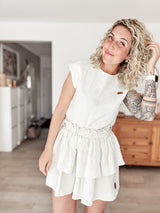 VOLLA| ROCK|MUSSELINBEIGE