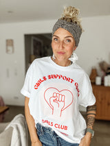 T-SHIRT|BIOFAIRWEAR| GIRLSCLUB