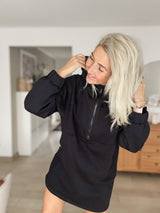 URBAN|HOODIEKLEID|blackblack