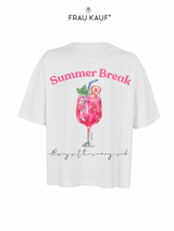 T-SHIRT|BIOFAIRWEAR| SUMMERPINK