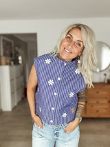 JILAY| WESTE|STRIPEBLUE