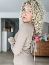 ADELE|STRICKKLEID|BRAUN