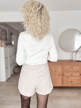 SKORTY | HOSENROCK| CORDbeige