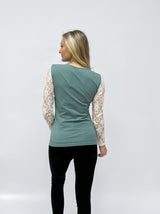 Stella| Longsleeve | Spitze| Uni