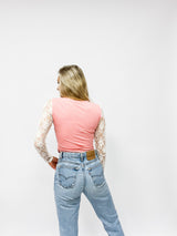 Stella| Longsleeve | Spitze| Uni