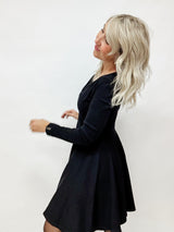 BELLA | KLEID| SCHWARZRIPP