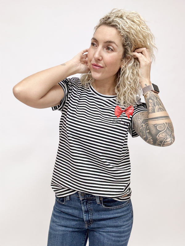 HERMINE | SHIRT|LOOPRED|stripes