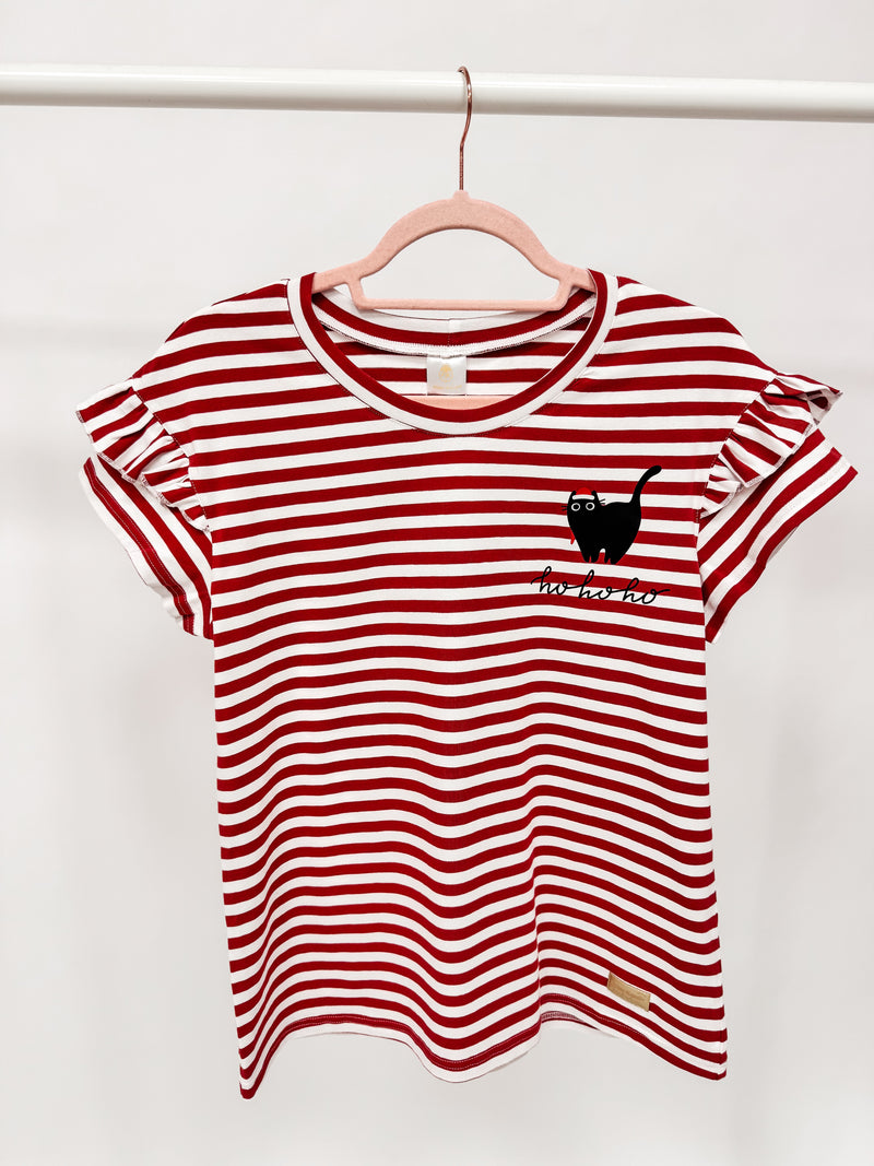 HERMINE | SHIRT|XMASCATredstripes