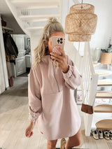 URBAN|HOODIEKLEID|flieder