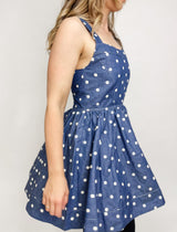 FLOER|LATZKLEID|Jeansdots