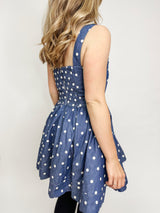 FLOER|LATZKLEID|Jeansdots
