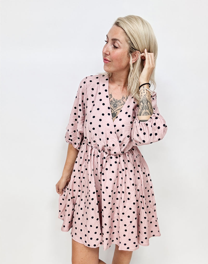 KYLAPLUS| KLEID| DOTSROSA