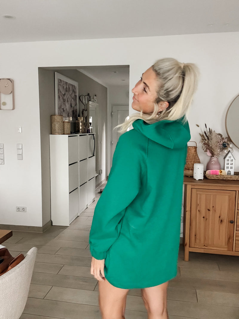 URBAN|HOODIEKLEID|GRÜN