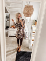 MASCHA | KLEID| BRAUNFLOWER