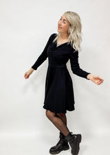 BELLA | KLEID| SCHWARZRIPP