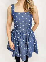 FLOER|LATZKLEID|Jeansdots