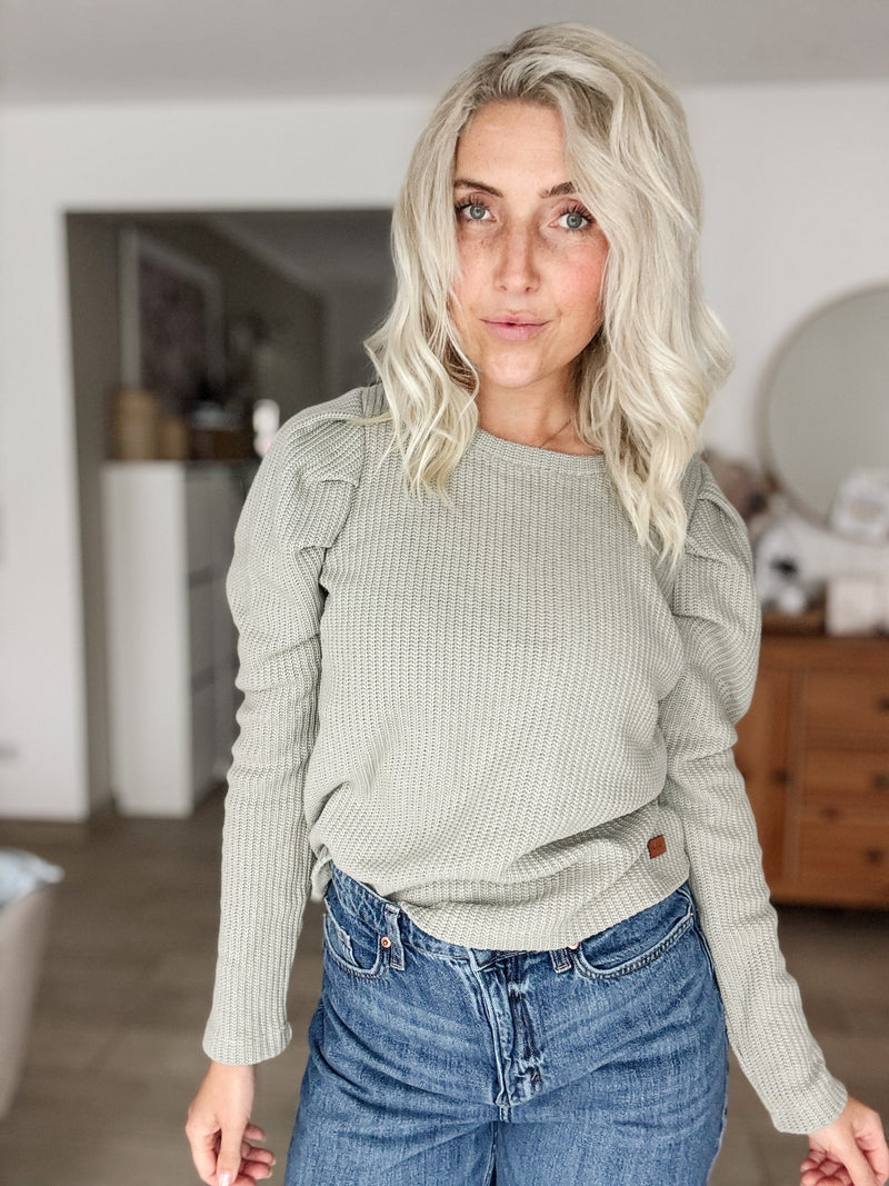 PERLA|STRICKPULLI|Mint