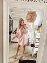 URBAN|HOODIEKLEID|flieder