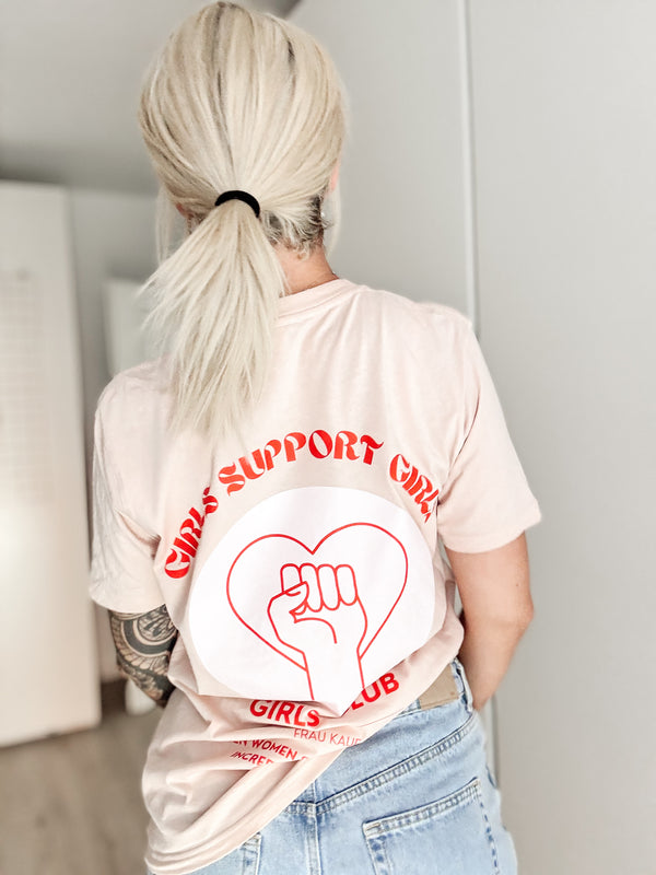 T-SHIRT| GIRLSCLUB| ROSA