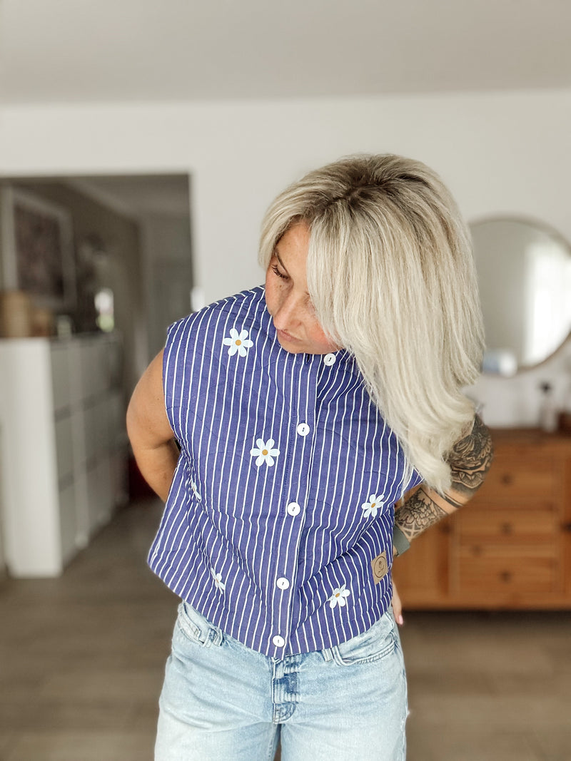 JILAY| WESTE|STRIPEBLUE
