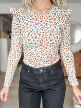 PHOEBE| SLEEVE | floralbeige