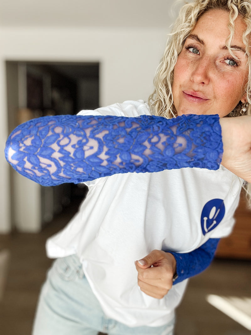 PHOEBE| LACE| BLAU