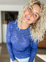 PHOEBE| LACE| BLAU