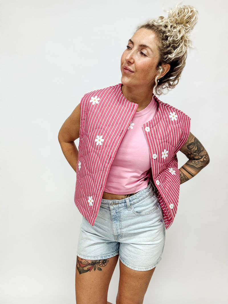 JILAY|WESTE|STRIPEPINK