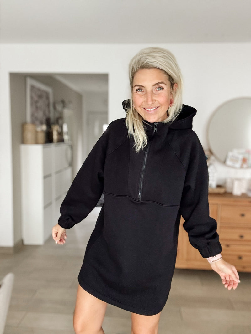 URBAN|HOODIEKLEID|blackblack