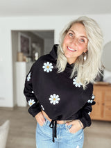 CROOPY|HOODIE|BLACK