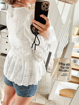 FREYA | BLUSE | WHITE