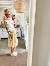PALINA | ROCK | MIDI | gold flower