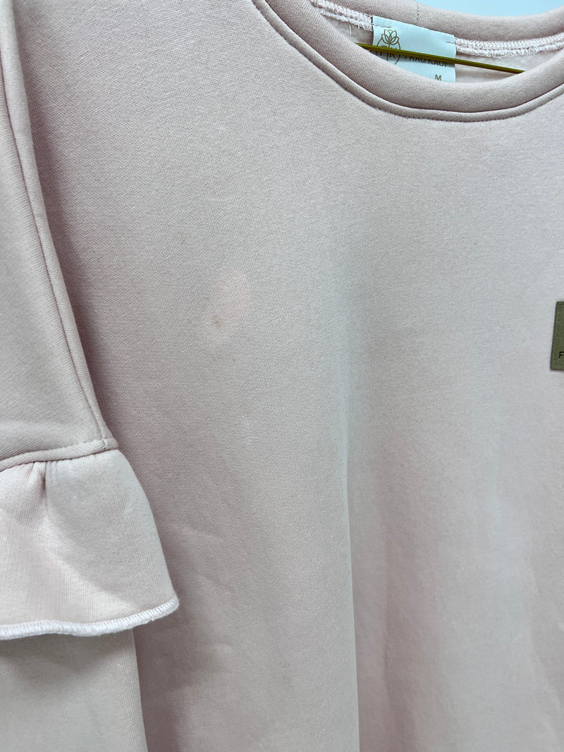 B-Ware Mara | Hoodiekleid | Mit Rüschen
