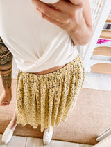 PALINA | ROCK | MIDI | gold flower