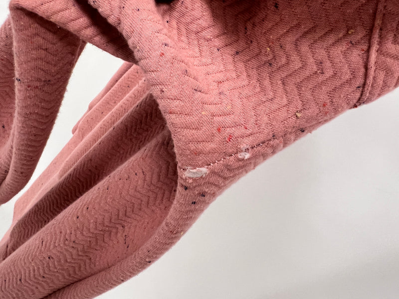 B-Ware LOVA | Hoodiekleid | Fischgrätenmuster