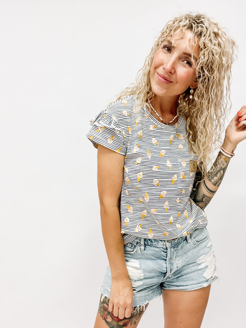 Hazel | Shirt | Eiscreme