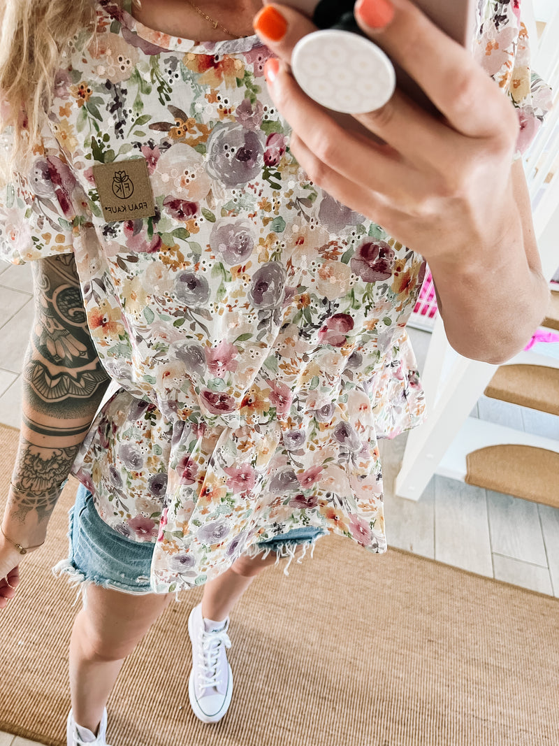 FREYA | BLUSE | PUFFARM flower