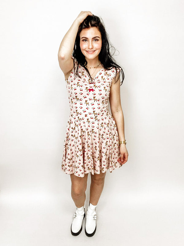 BELLA | Sommerkleid | mit Kirschen