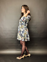 KYLA| Kleid | Wildleder flower (vegan)